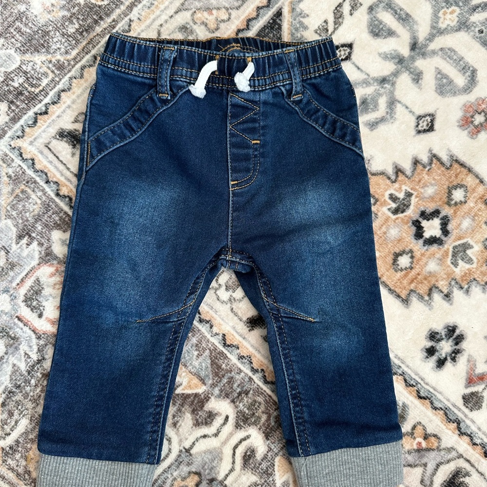 Stylish Blue Denim Kids Bottoms